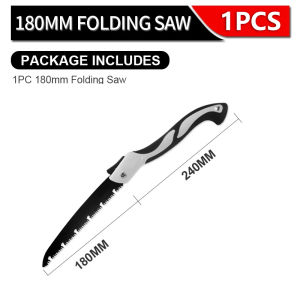 SK5 Small Folding Wood Saw Fast Cutting Hand Saw Tree Multifunctional Woodworking Saw Steel U Shaped Sharp Turbosaw