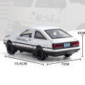 Siêu xe ô tô mô hình kim loại Toyota Fujiwara AE86 Tỷ lệ 1:32. 