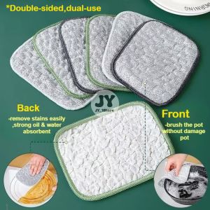 2pcs  Double-Sided Multipurpose Wire Dishwashing Cloth