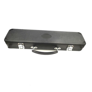Portable Hard Shell Flute Case 16 Holes Padded Interior Storage Container Perfect for Enhancing Instrument Protection