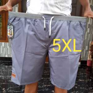 Bisa COD Celana Pendek Pria Dewasa Jumbo - Celana Chino Rip Pinggang Karet Kolor Elastis