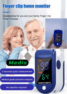 ✨PH STOCK✨【Finger Clip Home Monitor】指夹式家用监测仪Blood oxygen meter/home medical pulse oxygen monitor/finger clip type intelligent blood oxygen saturation detection instrument