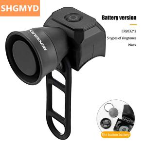 [COD] SHGMYD Bicycle Electric Bell Bike USB Charging Horn Mountain Bike Warning Safety Ring Waterproof Bell Cycling Accessories