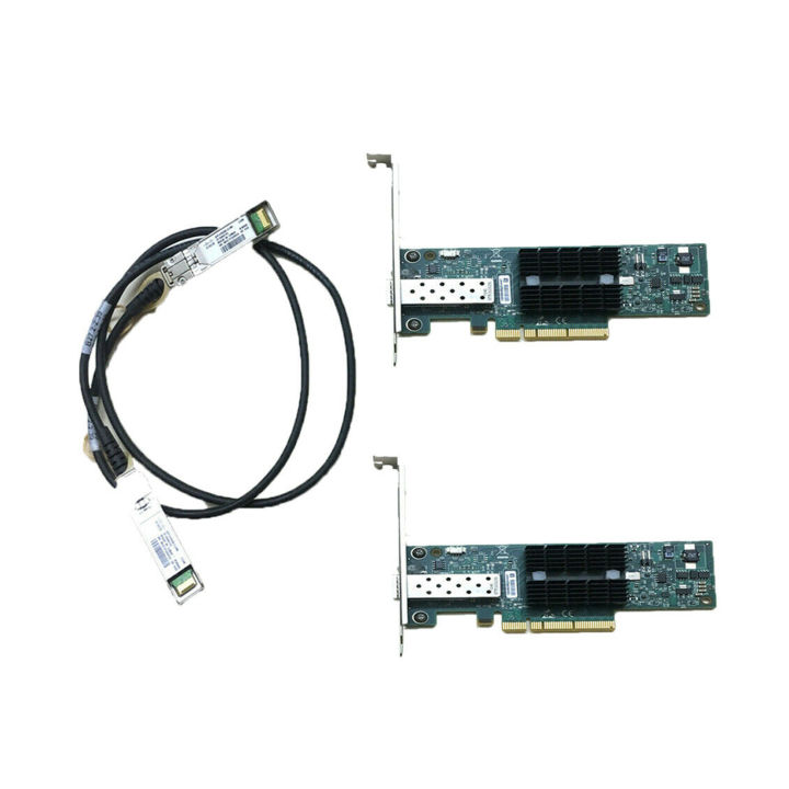 MNPA19-XTR 10GB Bộ Thiệp giấy Mạng mellanox ConnectX-2 10GB 1m SFP ...