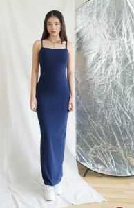 maxi dress bodycon / long dress bodycon / dress party / dress maxi wanita bodycon