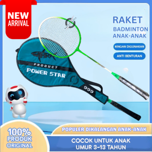RAKET BADMINTON BULUTANGKIS ANAK DAN DEWASA 3/4 COVER MURAH MANTAP!!!