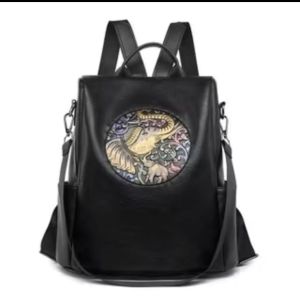 Xingfu COD RW15  Tas Ransel Wanita Motif Gajah Wanita Premium Backpack Korean Style Import Model Terbaru 2025 Tas Ransel Cewek Multifungsi Terdapat Ruangan Berkapasitas Besar Tas Ransel Punggung Wanita Tren Kekinian Tas Slempang Bahu Perempuan Dewasa