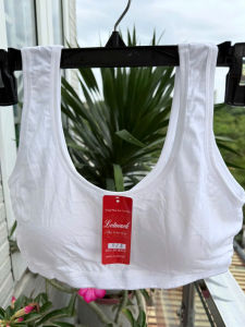 Áo lót lá nữ cho bé gái từ 25kg đến 55kg học sinh cấp 1 cấp 2 và người lớn mút liền mã 023