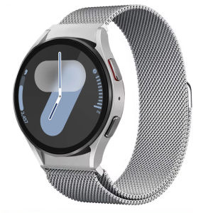 Strap for Samsung Galaxy Watch 7/6/5/4/FE 40mm 44mm/6 Classic 43mm 47mm/5 Pro 45mm/Galaxy Watch 4 Classic 42mm 46mm Metal Mesh Band
