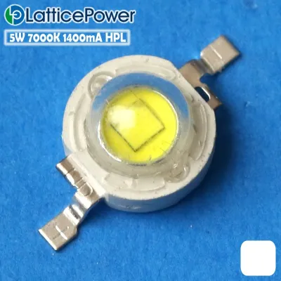 Led HPL 5w Putih White 7000k LED DRL Putih Strobo Tembak Dony Luby Senter Lattice 1.4A