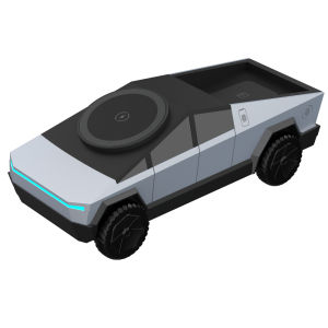 Qi2 3 in 1 Desktop Wireless Charger for Apple Cybertruck Exterior for IPhone (15W)Apple & Samsung Watch(2.5W) Earbuds (5W)