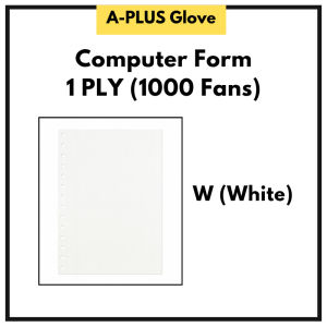 Computer Form NCR Paper 9.5 X 11 A4 1Ply 2Ply 3Ply 4Ply 250 500 1000Fans Color Kertas Komputer Dot Matrix