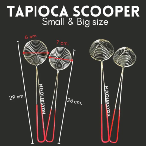 Stainless Steel Food Strainers Tapioca Scoop For Milktea Plushie Bar Spoon Silicone Kitchen Utensil Stainless Steel Spoon