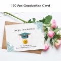 (100 Pcs) Happy Graduation Card / Kartu Ucapan Selamat Kelulusan / Wisuda. 