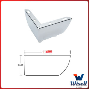 W.EL【มีสินค้าในสต๊อก】 ขาเหล็กฉาก ขาโซฟา ขาเตียง อะไหล่โซฟา ราคา 1 ชิ้น ขาเฟอร์นิเจอร์ สูง 5.5cm Furniture Leg