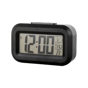 LED Backlit Alarm Clock with Snooze and Calendar with Backlit Temperature for Easy Time Management for Home