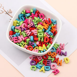 ลูกปัด ABC รูเหลี่ยม 12mm สีพื้น รวมสี  อุปกรณ์ งานฝีมือ ของตกแต่งชิ้นงาน DIY กำไล งานร้อย สร้อย พวงกุญแจ