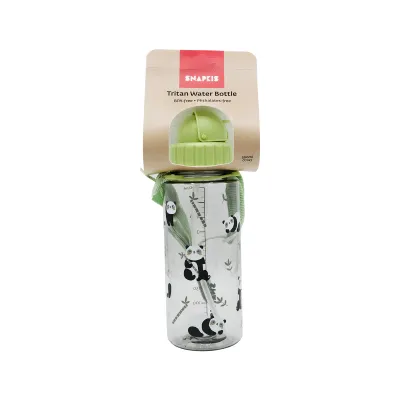 Snapkis Kids Tritan Water Bottle 500ml (Panda)