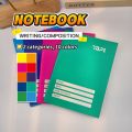 10PCS Composition notebook for kids notepad grade 1/2/3 School Supplies 80 Leaves A5 writing pad. 