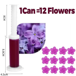【XZxinzhan】Toilet Cleaner Gel Fresh Flower Toilet Gel Scale Stains Remove Odors Air Freshening Scent Deodorizing Bathroom Clean Tool