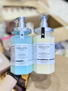 Bộ gội xả cao cấp Weilaiya Nấm Truffle 450ml phục hồi đa tầng giúp cải thiện tóc hư tổn lão hóa