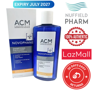 ACM  Novophane Energizing Shampoo 200ml Expiry July 2027