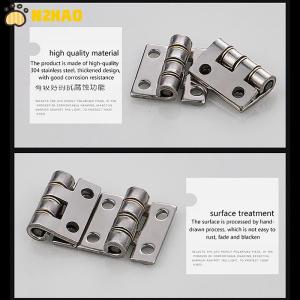 【N2HAO】 Thicken 304 Stainless Steel Miniature Loose Small Hinge High Quality Durable Flat Silent Hinge For Aluminum Doors Bathroom Door