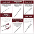 Electric Nail Drill File Professional E-File 30000RPM Tools for Acrylics Nails Natural Nails with Foot Pedal Ideal for Hands and Feet at Home use Nail Salon (White). 