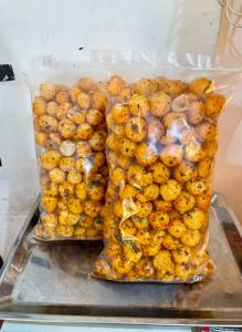 Keripik Cimol Goreng - Kripik Cimol Pedas Jeruk - KERUPUK CIMOL CRISPY kopong pedas gurih daun jeruk
