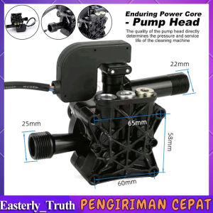 Body Head Pump Kepala Jet pump cleaner Casing Set Switch Otomatis Piston Jet Cleaner Kepala Pompa Pencuci Tekanan Penggantian Kepala Pompa Pencuci Tekanan Aksesori Pompa Pencuci Tekanan Untuk Mesin Cuci Mobil Perakitan Kepala Pompa Pencuci Mobil Portabel