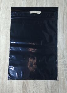 PLASTIK BAJU ZIP KLIP POND TENG TENG PUTIH SUSU - HITAM - BENING TRANSPARAN 30X38+7 PLASTIK PACKING