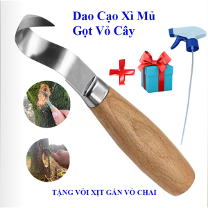 [QUÀ TẶNG] DAO CẠO XÌ MỦ SẦU RIÊNG CÂY ĂN TRÁI GỌT VỎ CÂY LÀM BẰNG THÉP TRẮNG KHÔNG RỈ