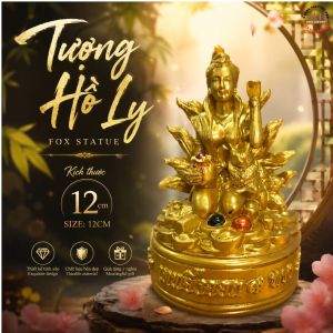 TượngTrang Trí Để Bàn Hồ Ly Mang Lại Cảm Giác Bình Yên Thư Thái