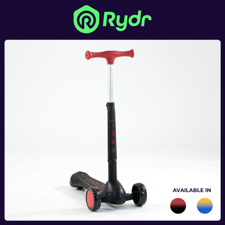 Ashbee NKB IQOO Black Kids Scooter Recommended For Kids Children'S