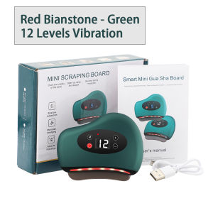 Hailicare Electric Gua Sha Board Micro Frequency Massage Hot Compress Dredging Meridian Lymphatic Drainage Facial Skin Lifting Back Massage Scraping Board Soothe Tense Muscles