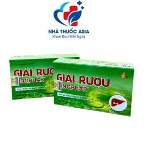 Viên giải rượu KINGPHAR hỗ trợ cho các cơn say hộp 20v