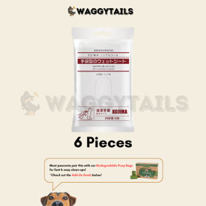 [SG] KojimaWet (Glove-Style)    No Rinsing Required Cleaning for Dogs & Cats