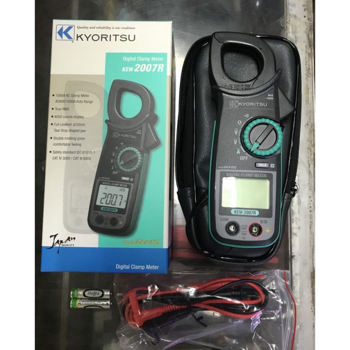 Kyoritsu 2007R / 2007R / Tang ampere 1000A AC / Digital clamp meter