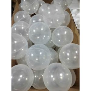 [HỎA TỐC HCM] combo 30 quả 50 quả 100 quả banh nhựa trắng trong 5.5-8-10cm chuyên dùng trang trí ANGIHOME