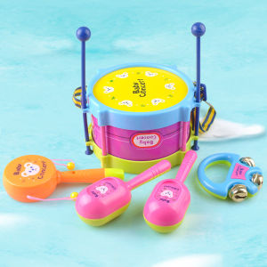 Baby Vocal Toys Hand Drums Children’s Educational Early Education Enlightenment Percussion Toys Drum Set
