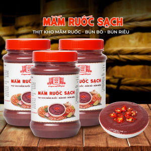 [Combo 3 hủ 260g] Mắm Ruốc Sạch Làng Chài Xưa - Chế biến thịt kho mắm ruốc bún bò bún riêu rất ngon
