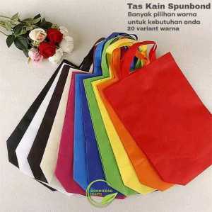 Model Alas Kotak Box Tas Kain Spunbond Goodiebag Jumbo sedang Totebag Kantong Belanja Sembako Ultah