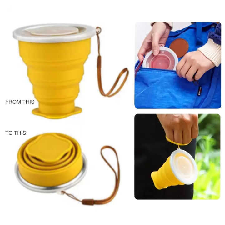 Plastic Folding Cup Telescopic Collapsible Outdoor Travel Camping new.A Plastic Folding Cup Telescopic Collapsible Outdoor Travel Camping new.A