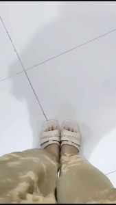 ALANA - Sendal Flat Slip On Wanita Maharani Selop Rante Sandal Teplek Slop Variasi Rantai