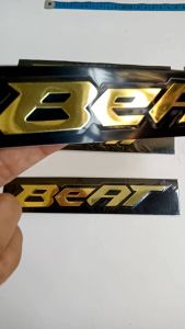 STIKER EMBLEM HONDA BEAT EMBOS PEREKAT 3M KUALITAS TERBAIK