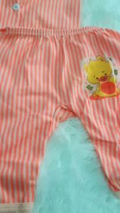 ชุดเด็กอ่อน แขนยาวต่อเป้า กันหนาวผ้าบางใส่สบาย (อายุ0-6เดือน 4-7โล)