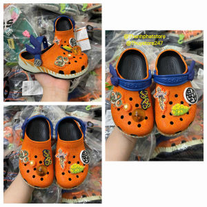 CrocsFanClub – Pb375 - Sục cross trẻ em 7 viên ngọc rồng siêu nhẹ kèm charm như ảnh size C7-J3