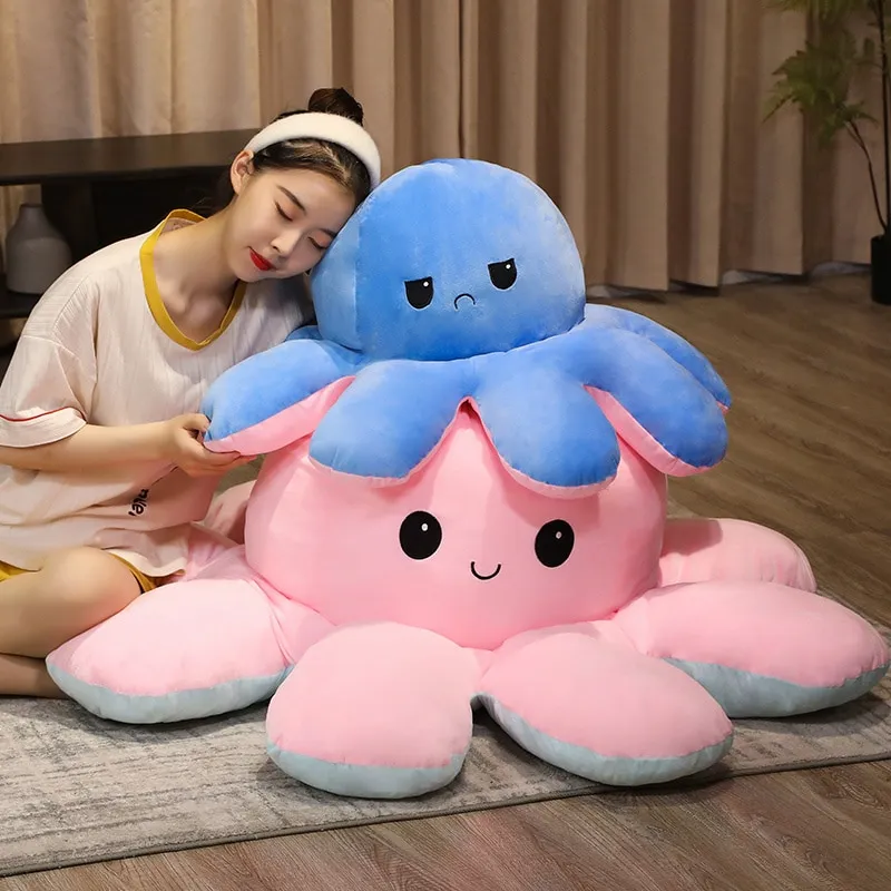 130cm Kawaii Mood Large Size Simulation Octopus Plush Toy Plushie