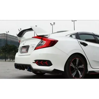 สปอยเลอร์ หลัง spoiler Civic FC FK 2016 - 2021 Type R ชุดแต่ง type-r honda civic hatcback Fk7 ตรงรุ่น Model TYPE-R
