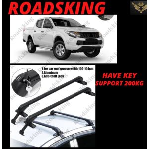 [ SUPPORT 200KG 1 SET 2PCS ] MITSUBISHI TRITON ROOF RACK LUGGAGE HIGHT QUALITY 4X4
